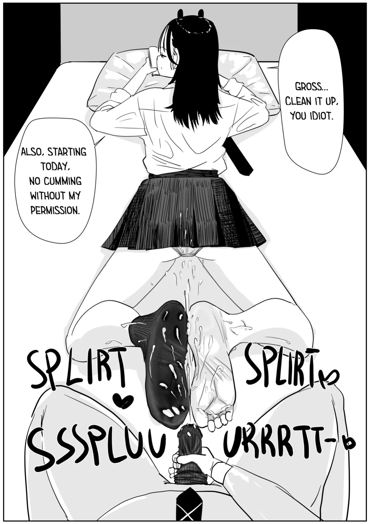 [Sockshop / ヤバい靴下屋さん] Defeated by My Classmate's Sweaty, Stinky Socks