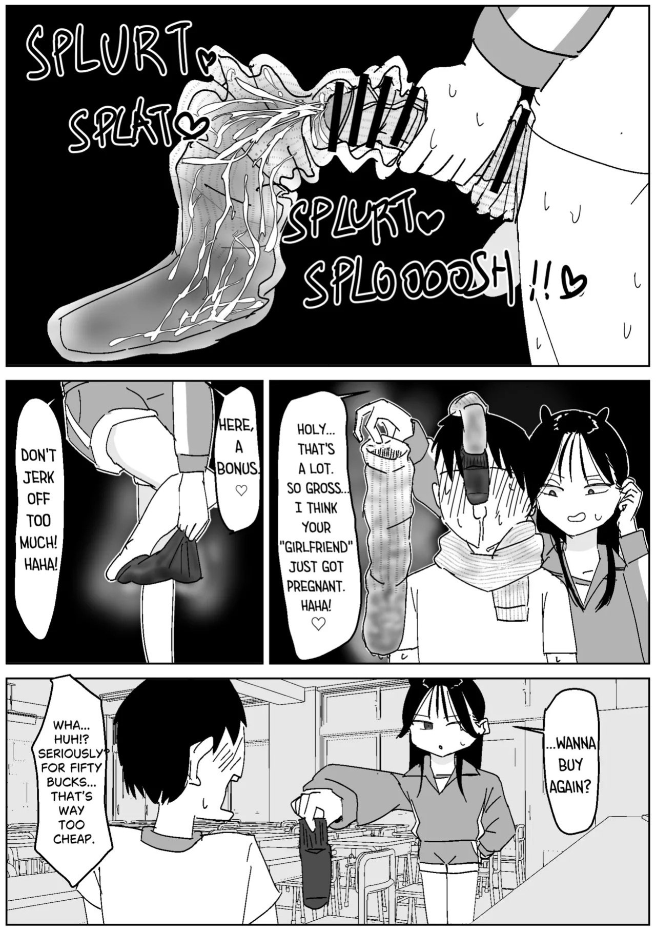 [Sockshop / ヤバい靴下屋さん] 3-Day Dirty Loose Sock Domination