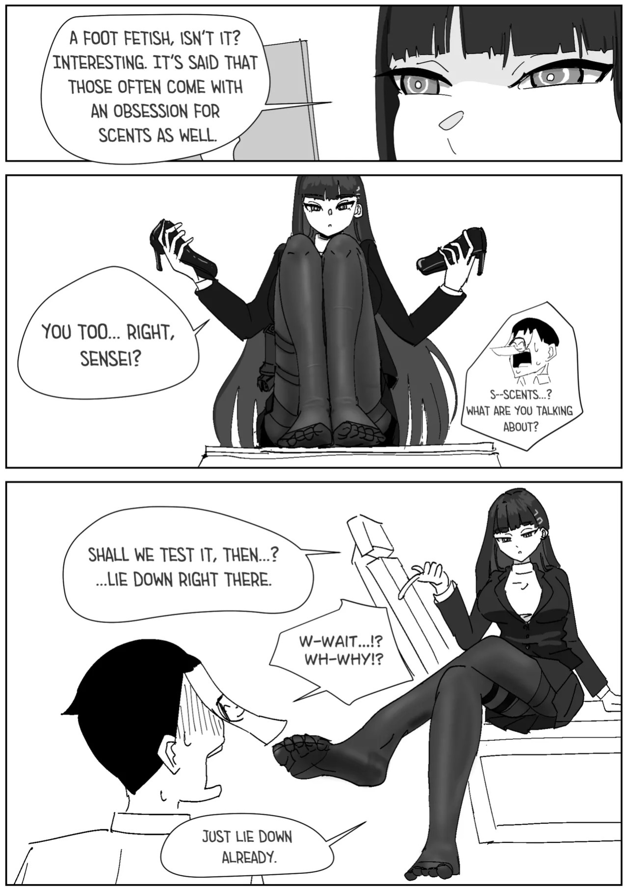 [Sockshop / ヤバい靴下屋さん] Rio’s Three-day-worn, Stinking Pantyhose