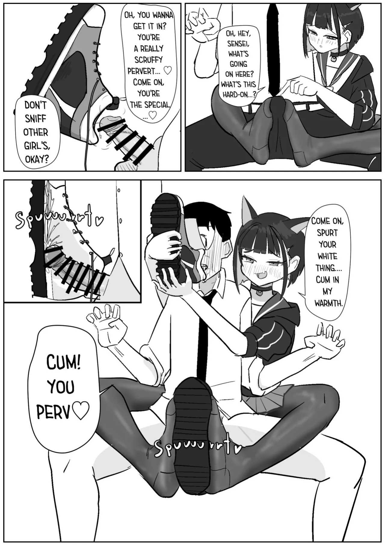 [Sockshop / ヤバい靴下屋さん] Fuck with Kazusa's Smelly Sneaker