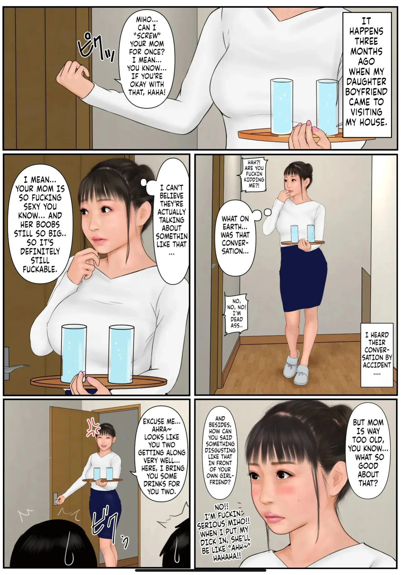 [Cammy] A Mother Who Had Sex With Her Daughter's Boyfriend [English]