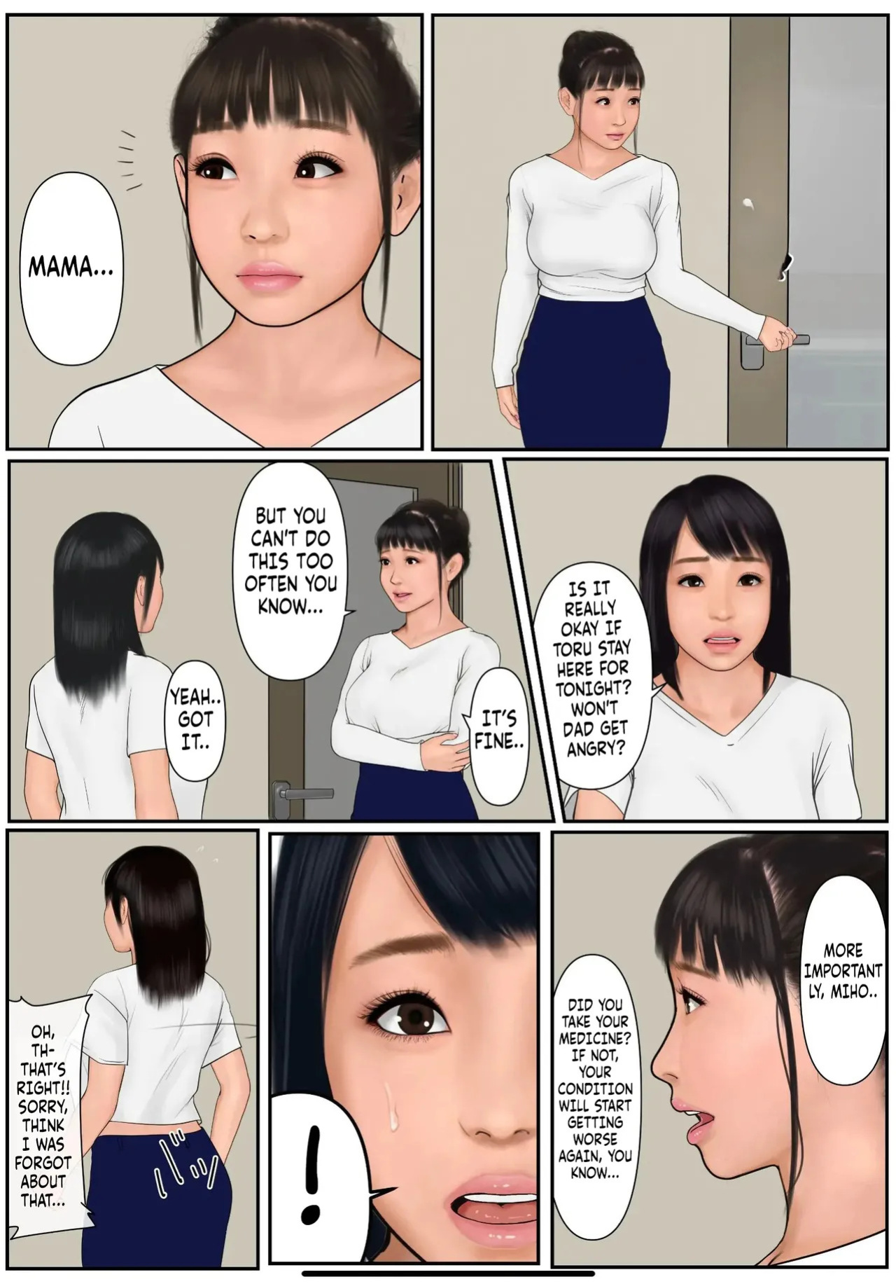 [Cammy] A Mother Who Had Sex With Her Daughter's Boyfriend [English]