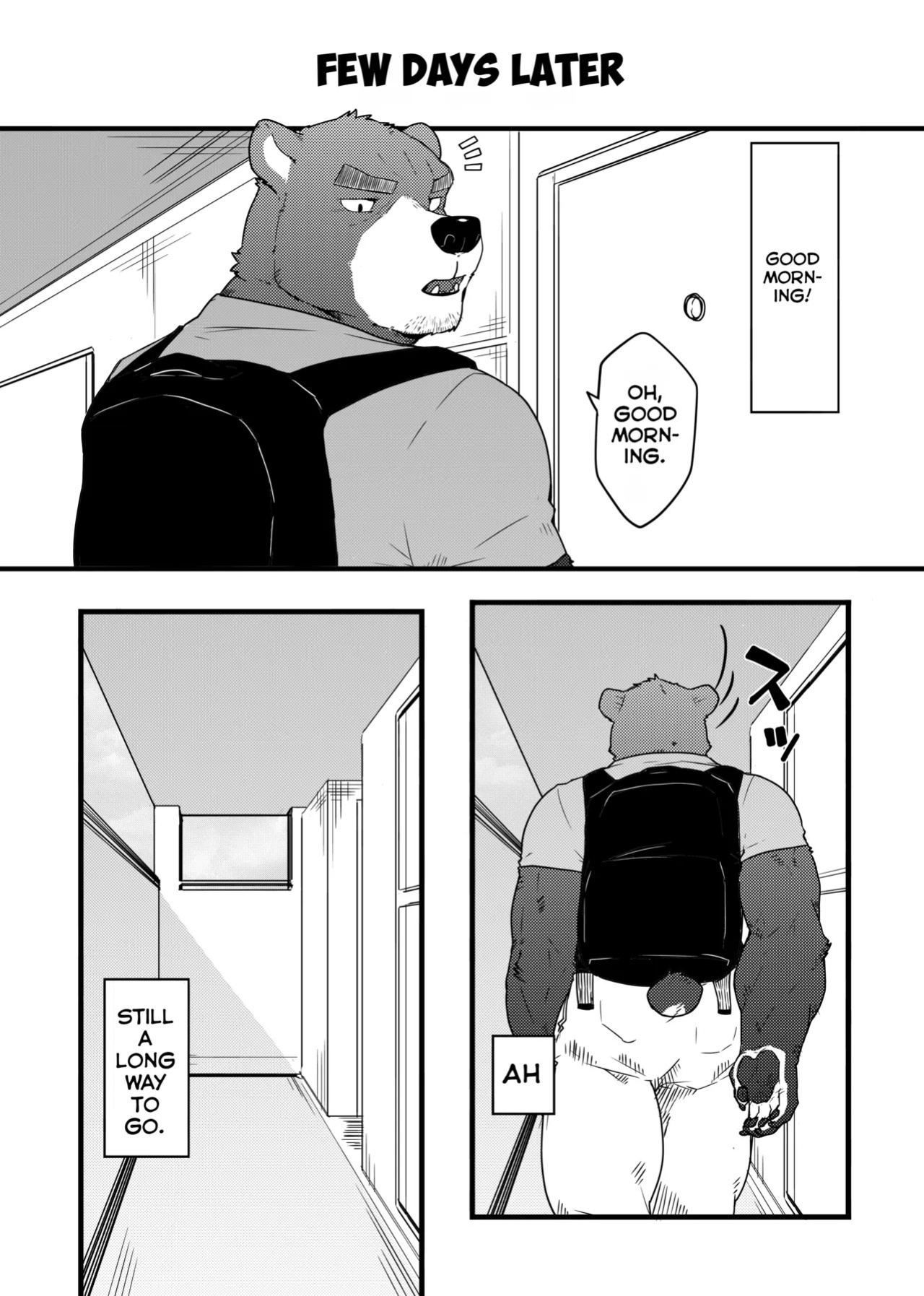 [doggycoffee] A story about having sex with a middle-aged bear [English]