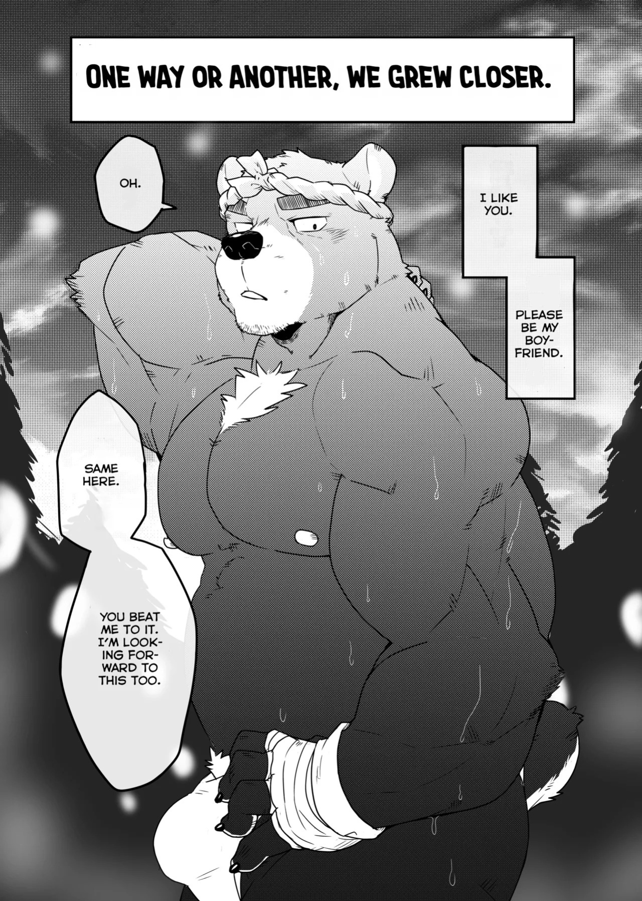 [doggycoffee] A story about having sex with a middle-aged bear [English]