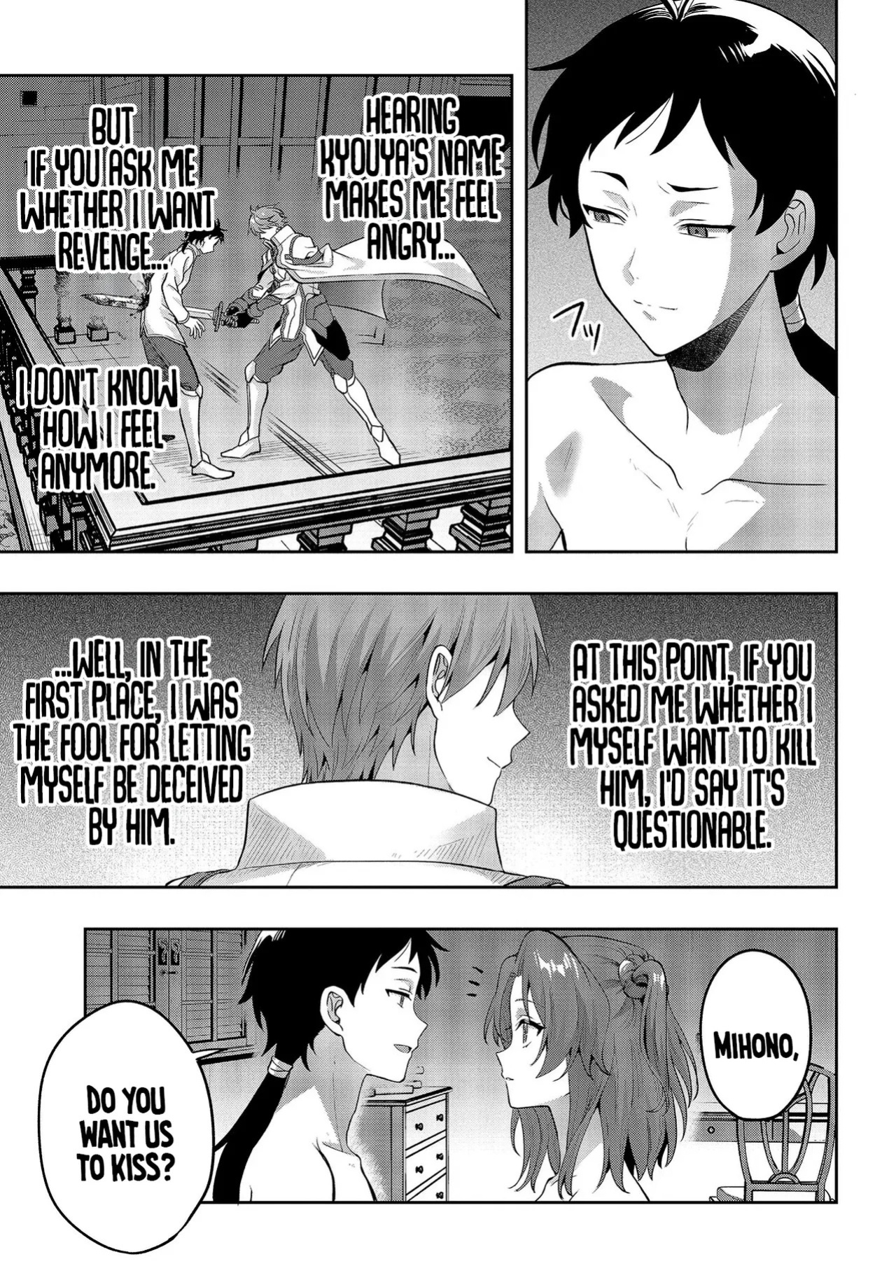 [Ougon no Kuroyagi, Hara Tsumoi] Haburare Zukai no Isekai Boukenta | The Adventure of a Rune Master Ch. 7 [English]