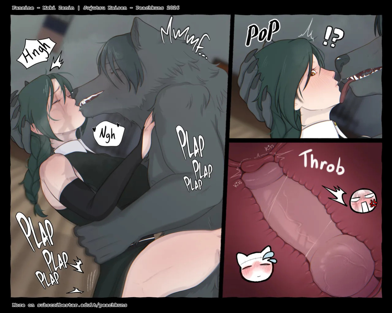 [Peachkuns] Night patrol for Maki (Jujutsu Kaisen) [complete]