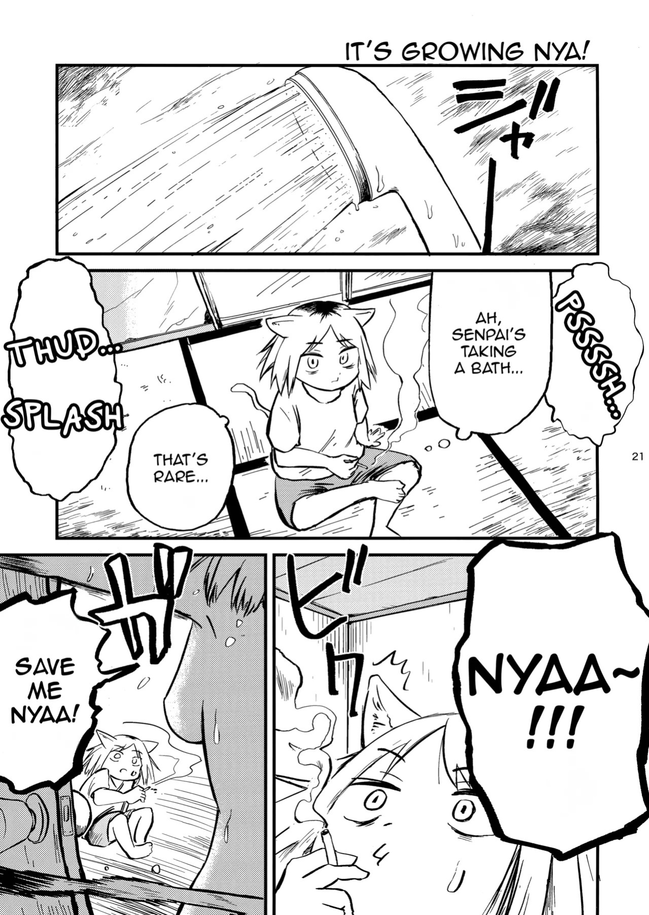 (Shikemoku 1-ponme) [Shimimaru Seisakusho (Various)] Yuubinuke ni Nezumi dano Mushi dano Shigai Ireru no Yamerottsutten daro!! (Yanineko) [English] (WIP)