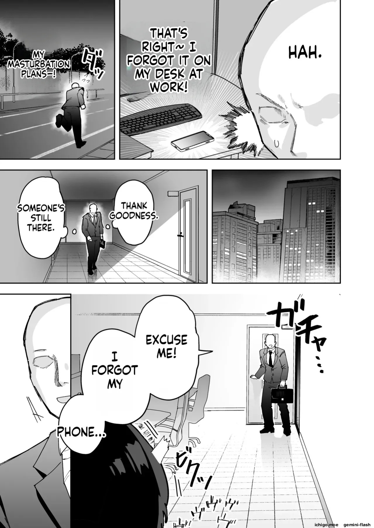 [Sakenotsakana Saomon] My beautiful boss (who’s a power-harassing sadist) was masturbating anally at my desk, so I took advantage of his weakness to do all sorts of lewd things to him!