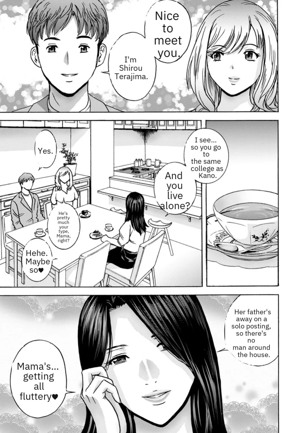 [Hidemaru] Shitataru Kano Haha | Dripping Kano Mama [English] [MTL] [Digital]