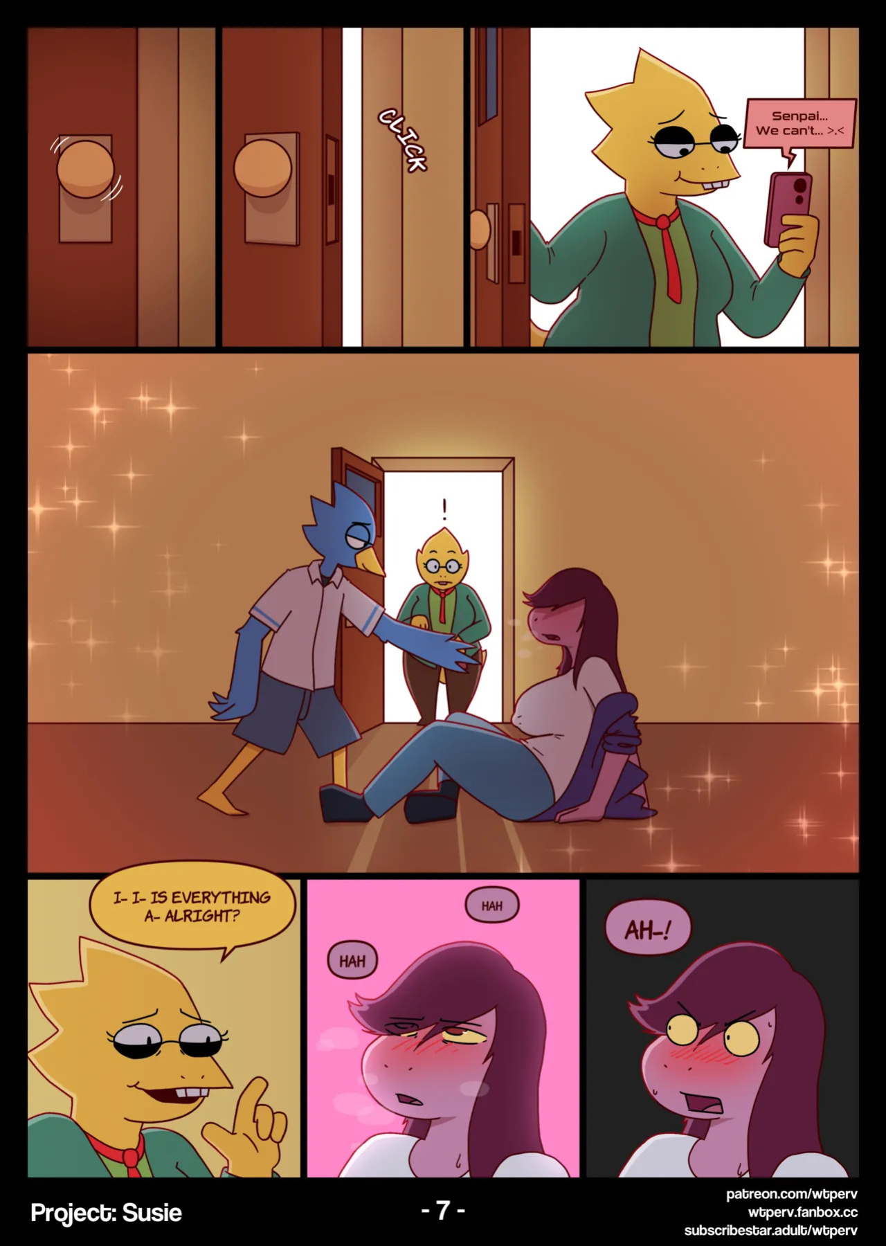 {wtperv} Project Susie X Berdly Deltarune