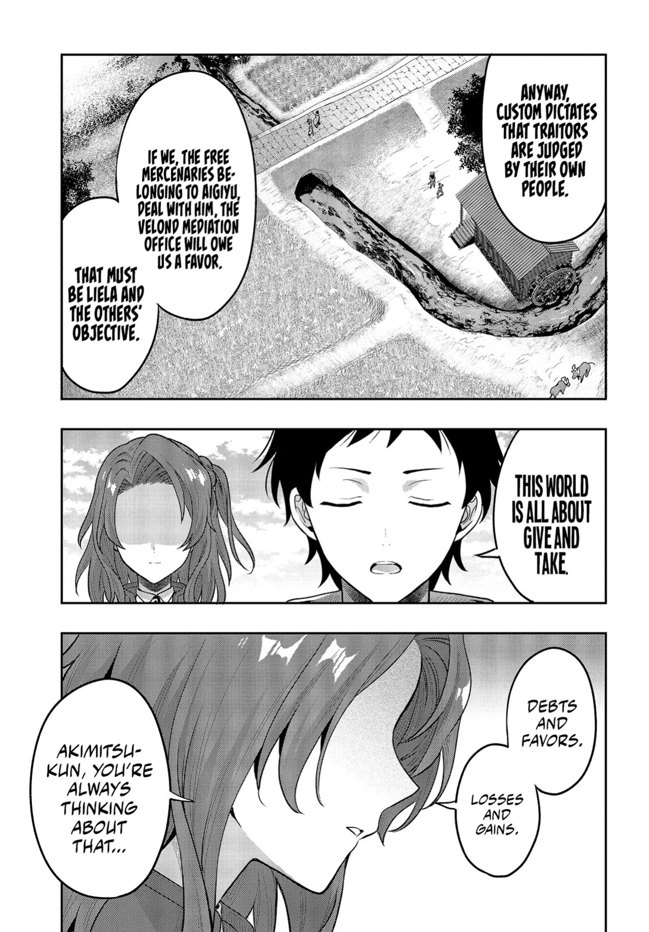 [Ougon no Kuroyagi, Hara Tsumoi] Haburare Zukai no Isekai Boukenta | The Adventure of a Rune Master Ch. 5 [English]