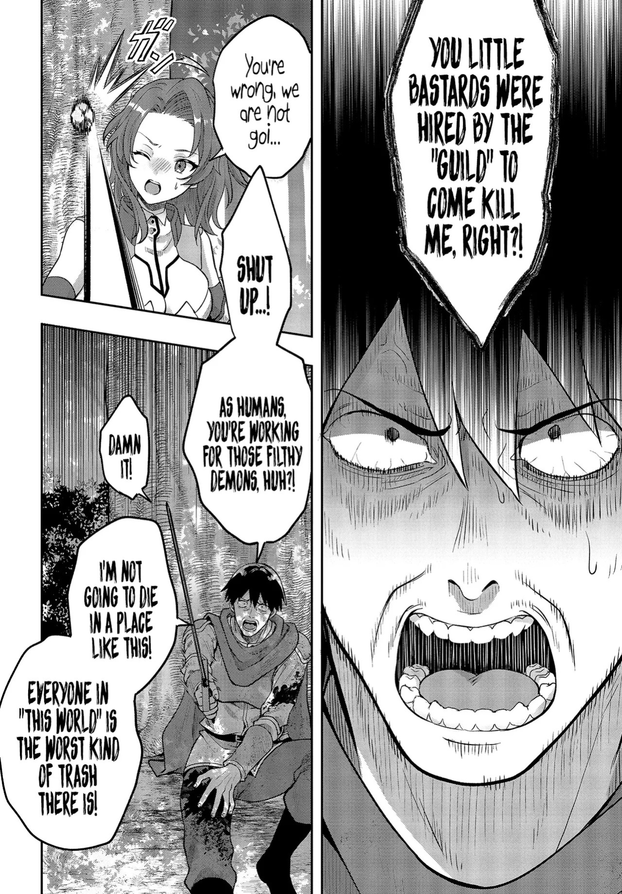 [Ougon no Kuroyagi, Hara Tsumoi] Haburare Zukai no Isekai Boukenta | The Adventure of a Rune Master Ch. 5 [English]