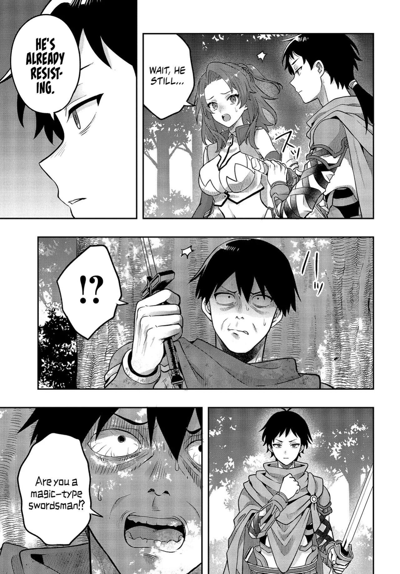 [Ougon no Kuroyagi, Hara Tsumoi] Haburare Zukai no Isekai Boukenta | The Adventure of a Rune Master Ch. 5 [English]