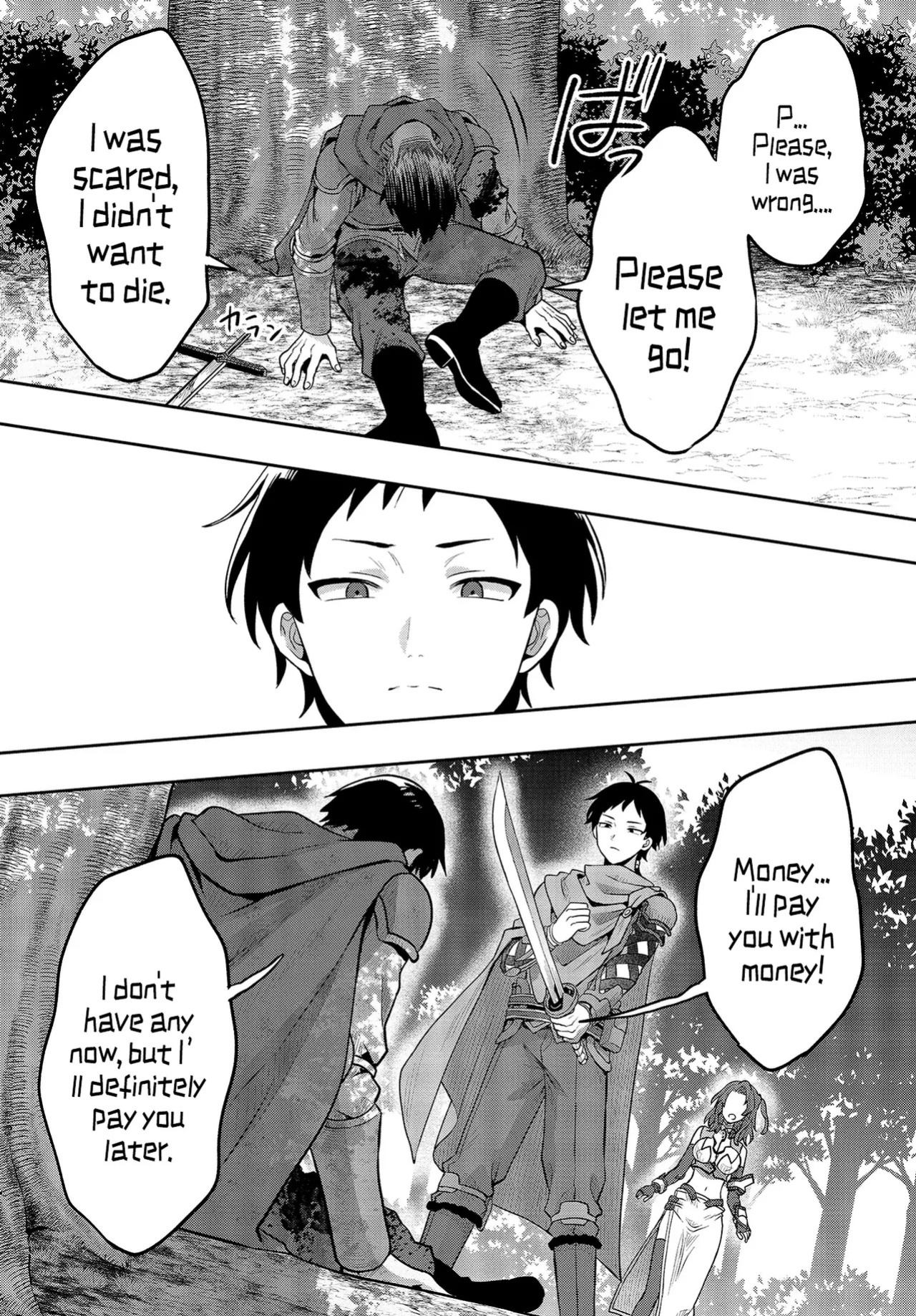 [Ougon no Kuroyagi, Hara Tsumoi] Haburare Zukai no Isekai Boukenta | The Adventure of a Rune Master Ch. 5 [English]