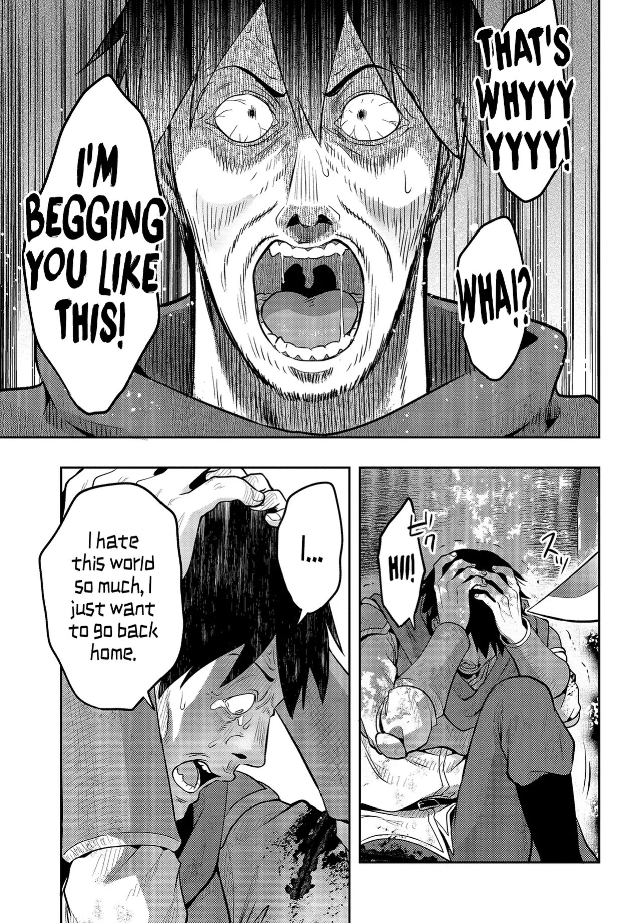 [Ougon no Kuroyagi, Hara Tsumoi] Haburare Zukai no Isekai Boukenta | The Adventure of a Rune Master Ch. 5 [English]