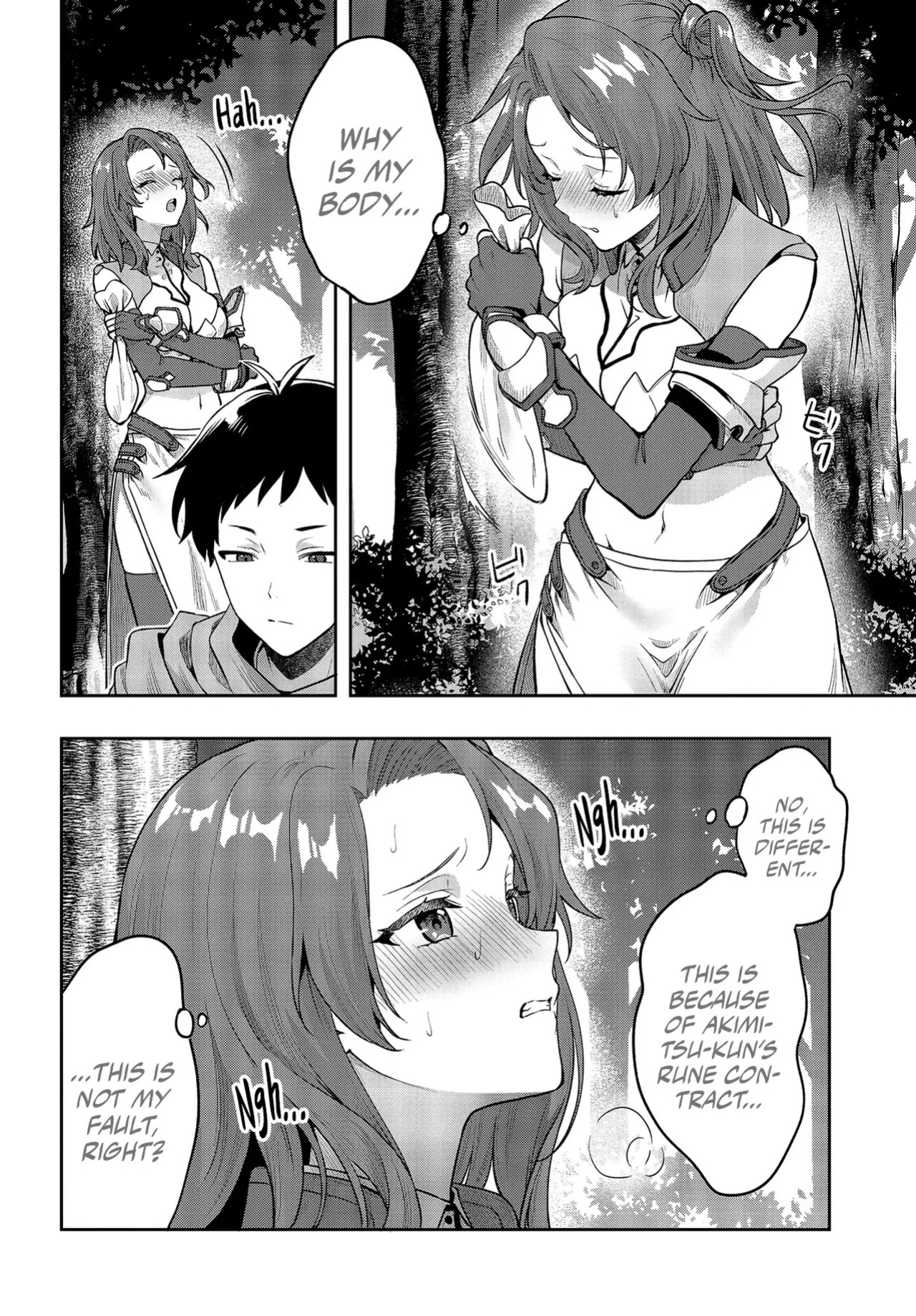 [Ougon no Kuroyagi, Hara Tsumoi] Haburare Zukai no Isekai Boukenta | The Adventure of a Rune Master Ch. 4 [English]