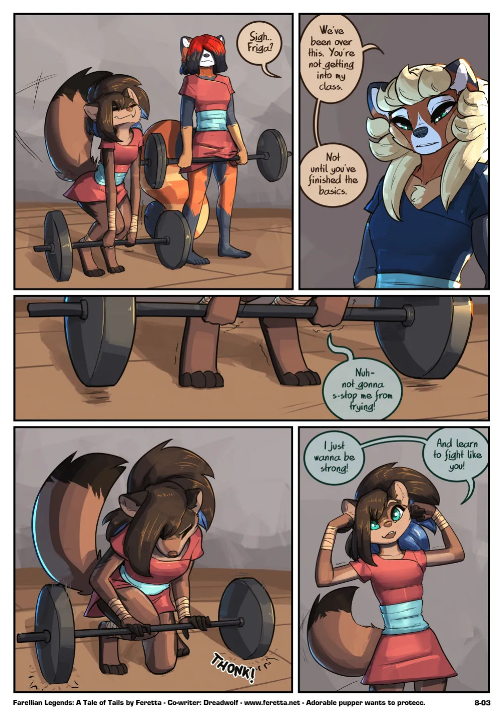 [Feretta] A Tale of Tails: Chapter 8 - Power Play (ongoing) (on break untill around mid september)