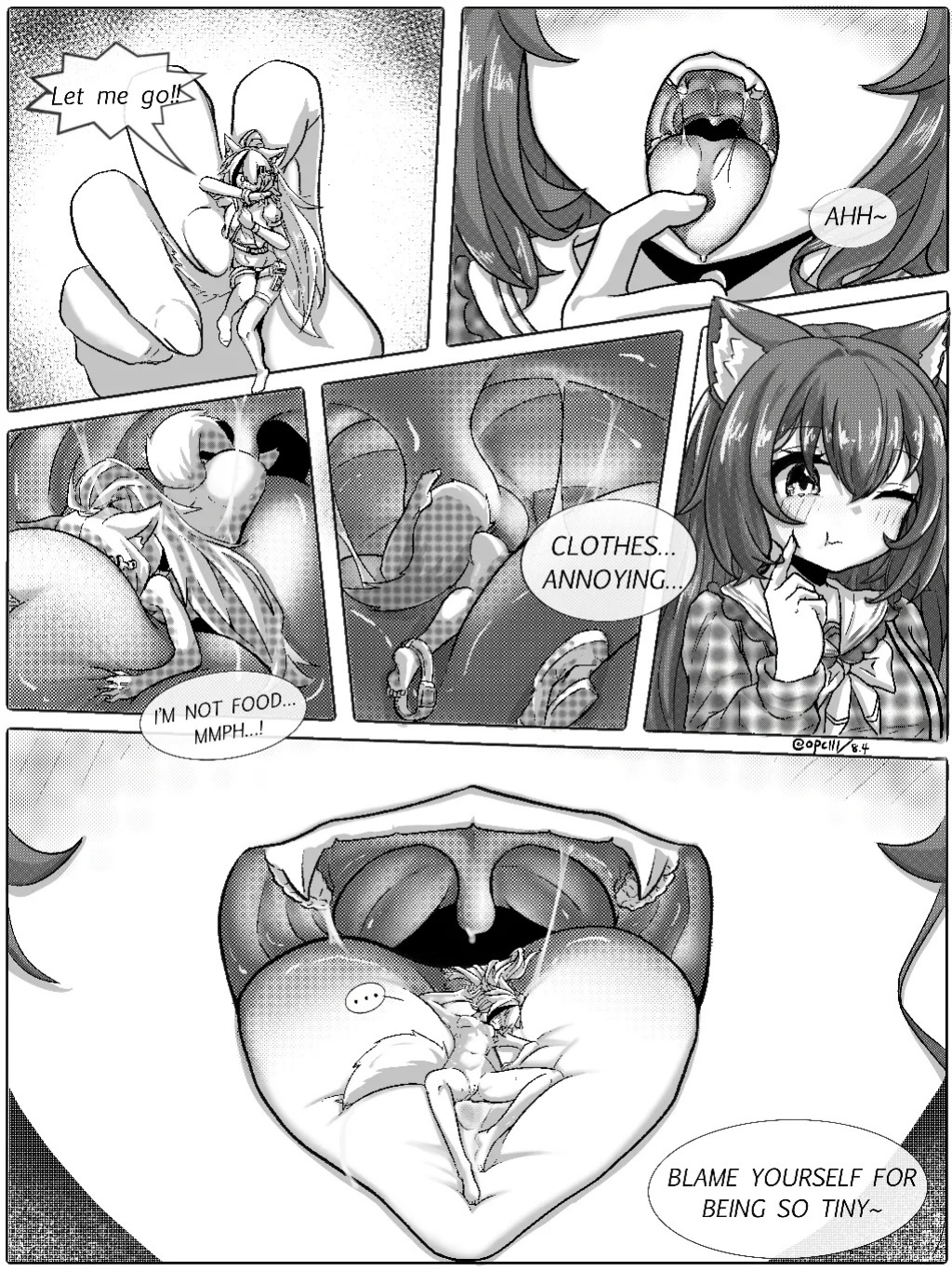 [opclll] 不色色就出不去的房间！