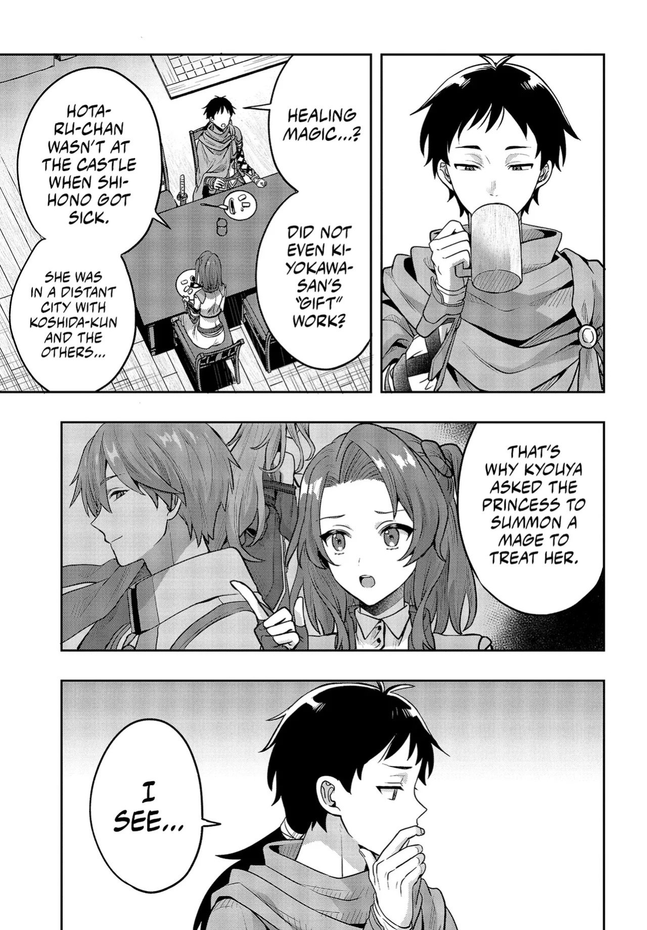 [Ougon no Kuroyagi, Hara Tsumoi] Haburare Zukai no Isekai Boukenta | The Adventure of a Rune Master Ch. 3 [English]