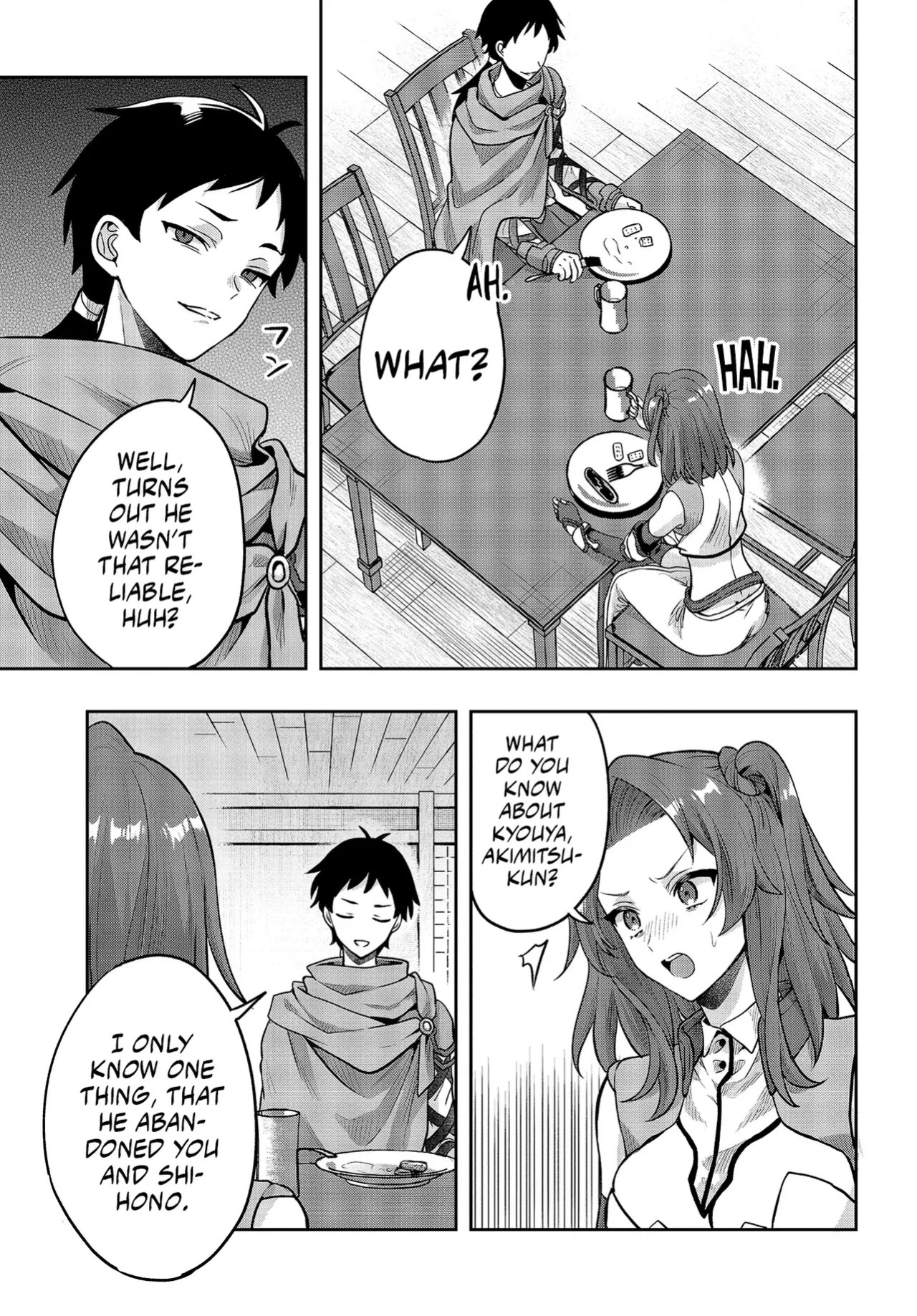 [Ougon no Kuroyagi, Hara Tsumoi] Haburare Zukai no Isekai Boukenta | The Adventure of a Rune Master Ch. 3 [English]
