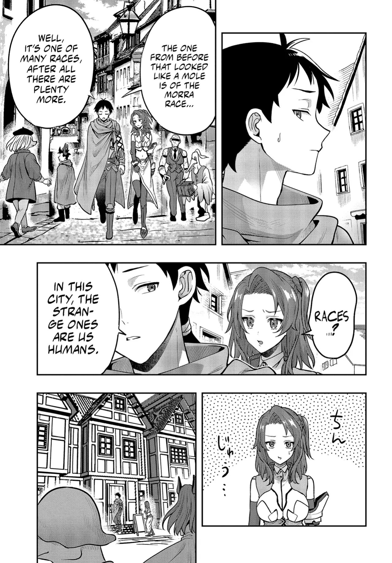 [Ougon no Kuroyagi, Hara Tsumoi] Haburare Zukai no Isekai Boukenta | The Adventure of a Rune Master Ch. 3 [English]