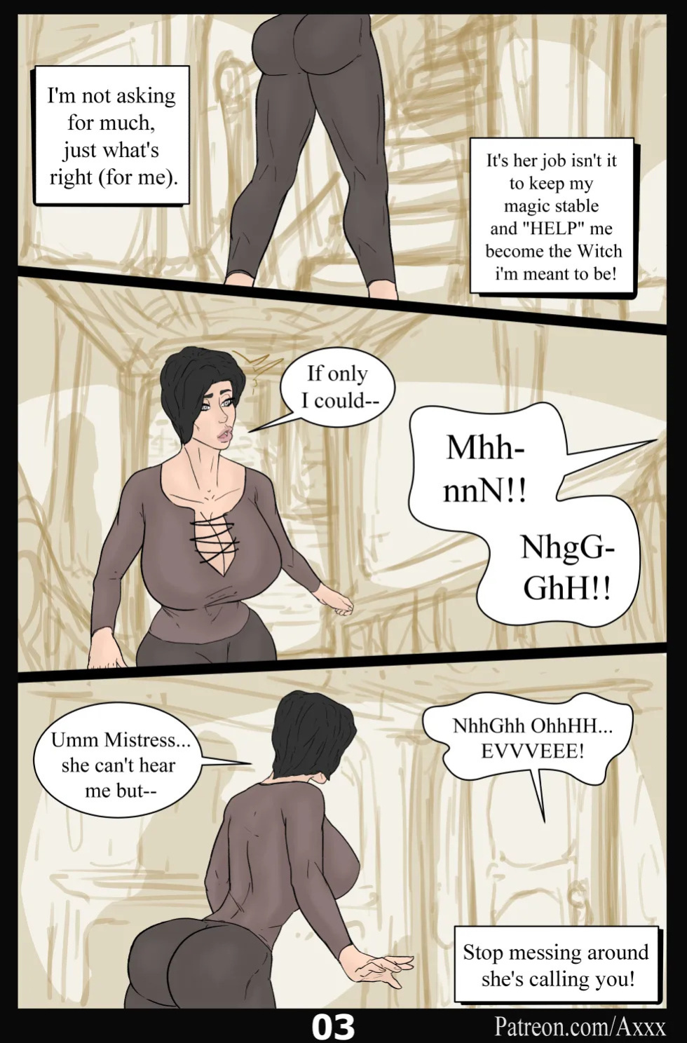 [Axxx] Futa Love: Hag's Witch!