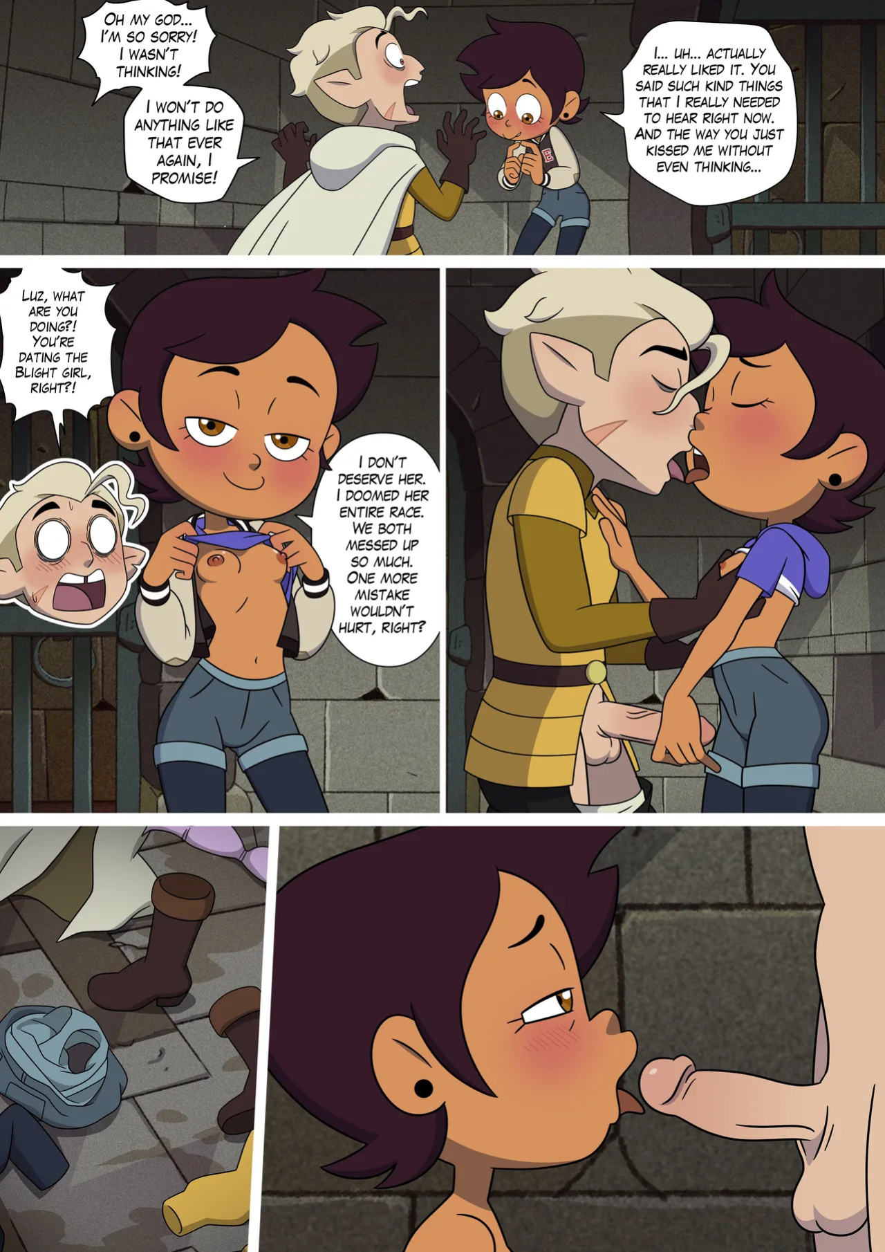 [Lester] ???????????????????? ???? ???????????????????????? comic (The Owl House) (Ongoing)