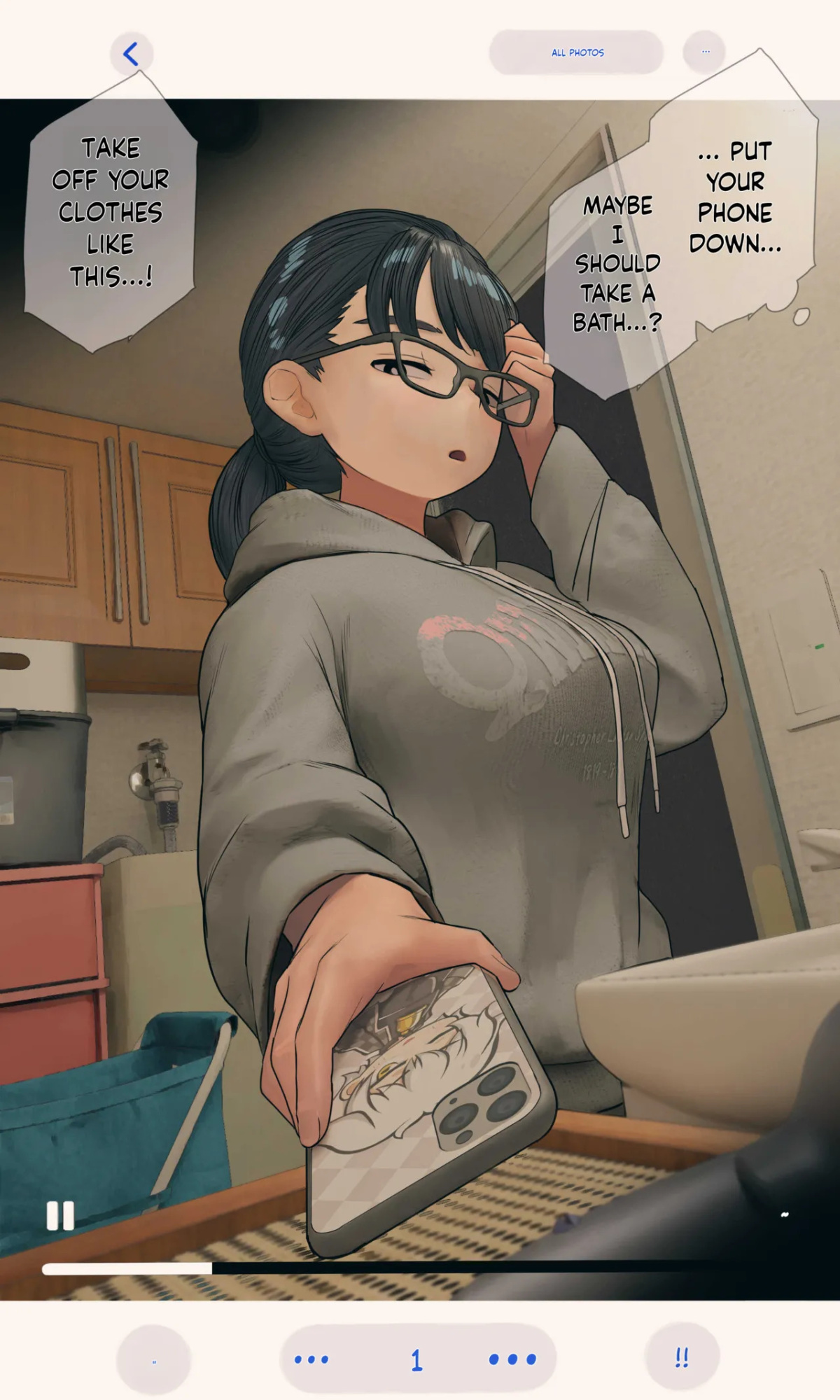 ENG AI Translated [Hanpatsu Zokusei] Mayu-chan EP 1 - 4