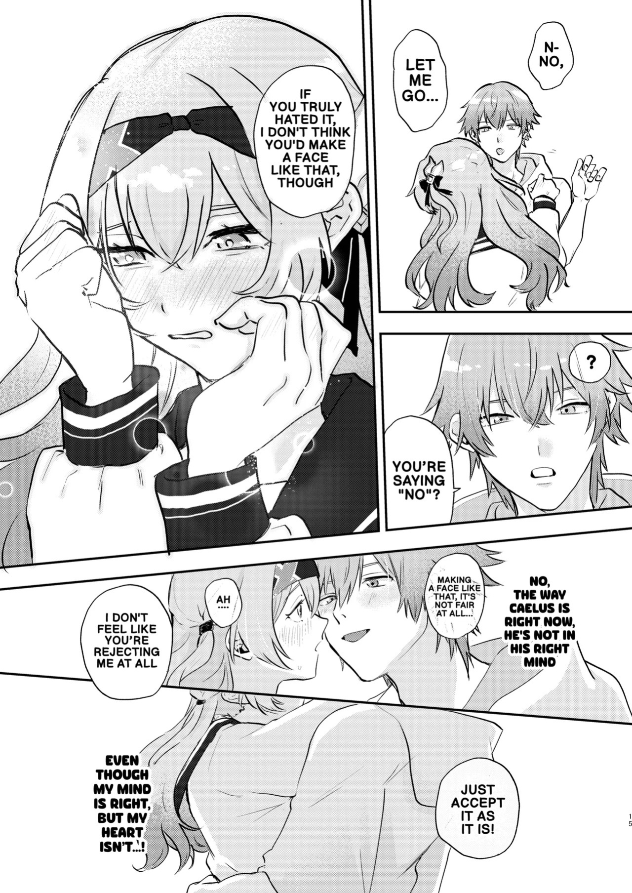 [Gentei Bunguten (Keshigomu)] Kimi tte Igai to Ijiwaru nan da | You're actually kind of mean, aren't you (Houkai: Star Rail) [English] [Digital]