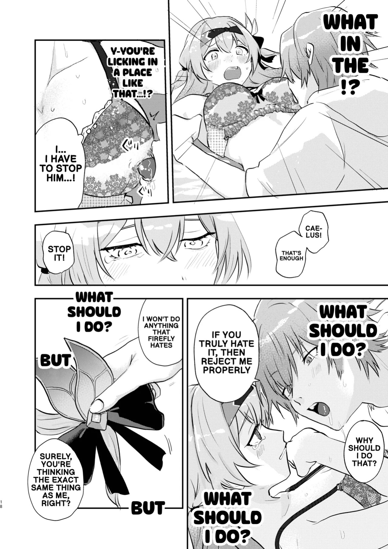 [Gentei Bunguten (Keshigomu)] Kimi tte Igai to Ijiwaru nan da | You're actually kind of mean, aren't you (Houkai: Star Rail) [English] [Digital]