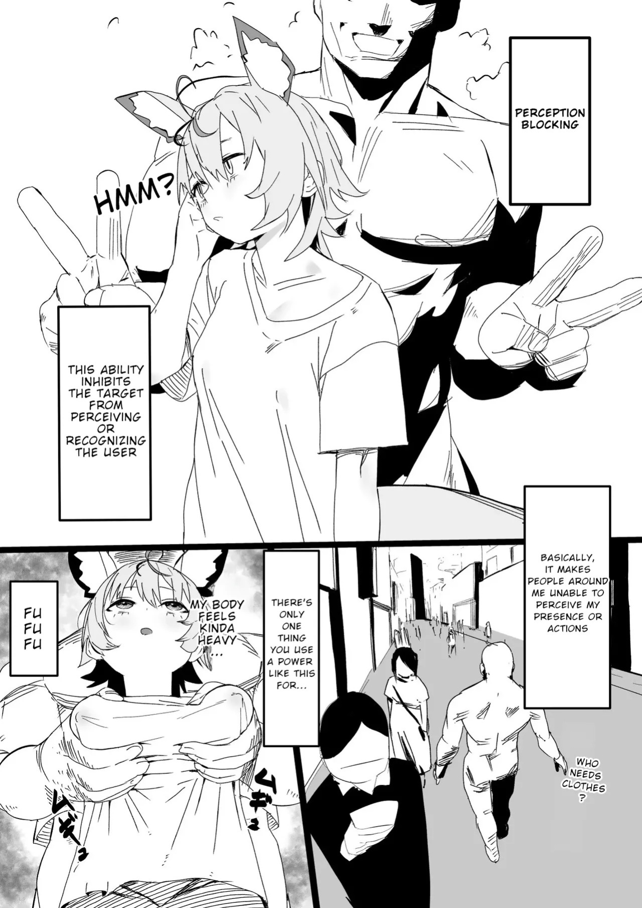 [Uzura Dobin] PLK Leader and the Perception blocking Man (Hololive)