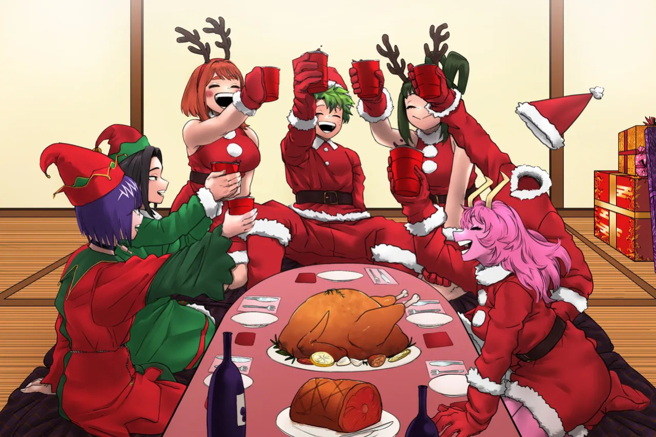 MHA Merry Christmas and Happy New Year [Amano44]