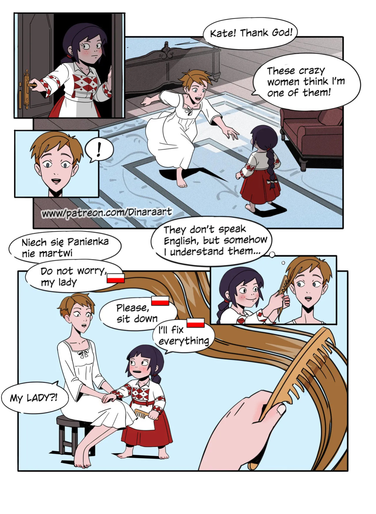 [Dinaraart] Fallen into the past