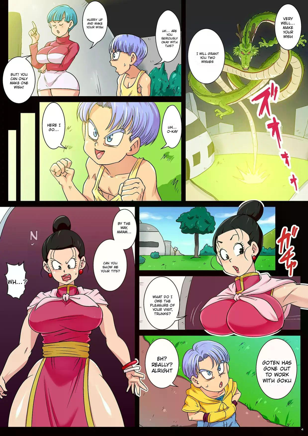 [Yuzuponz (Rikka Kai)] Doeroi Pacolife Trunks no Himitsu no Negaigoto (Dragon Ball) [English] [Digital]