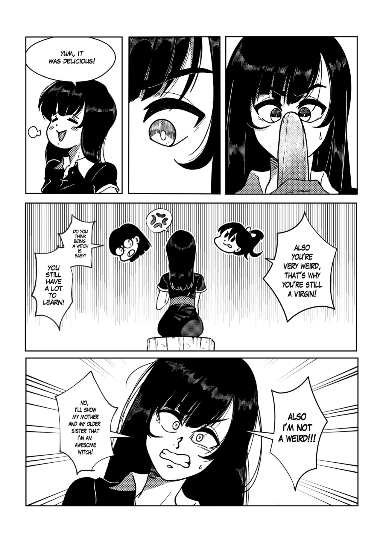 The tale of the cursed spell (Chapter 1 to 4)