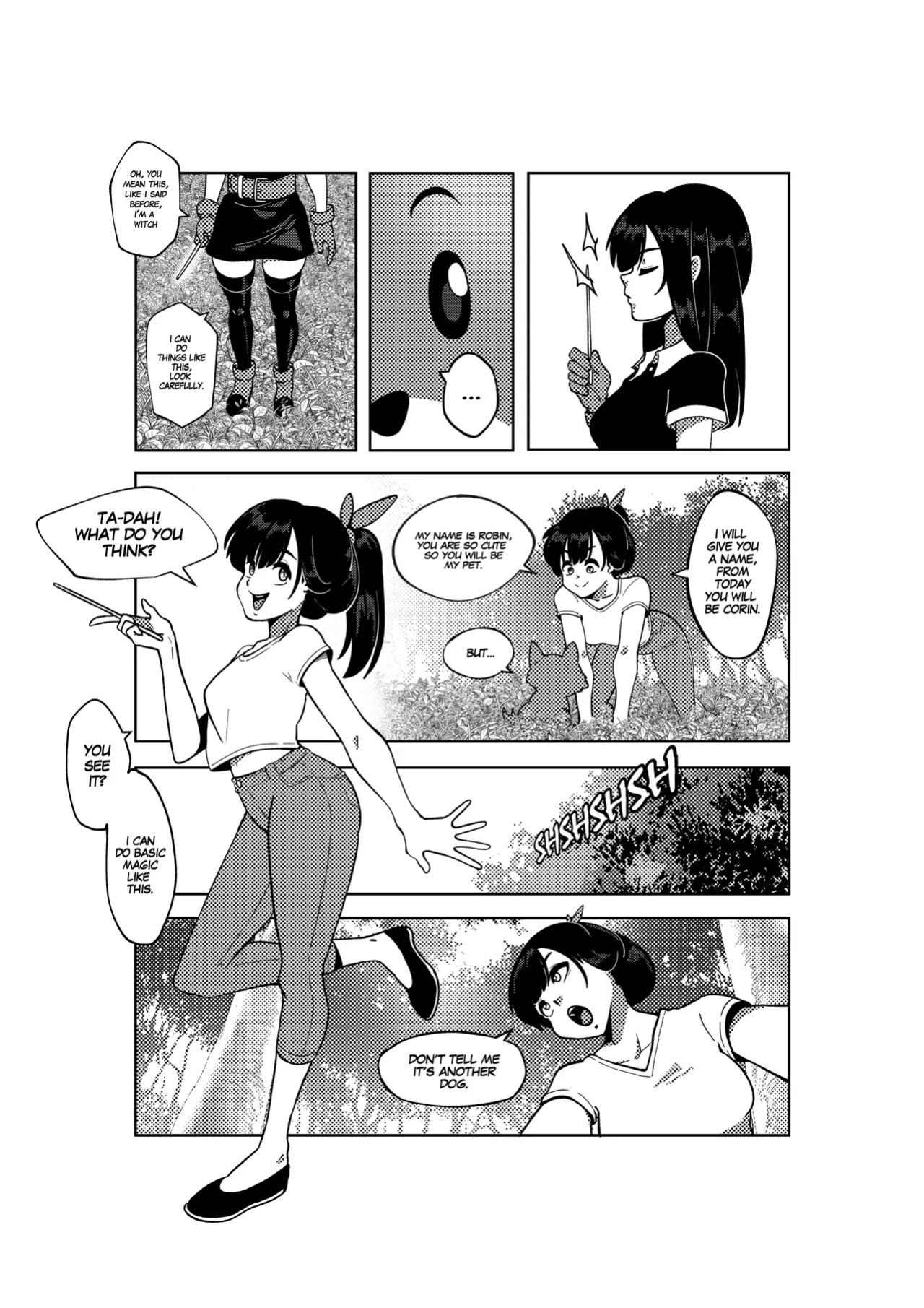The tale of the cursed spell (Chapter 1 to 4)