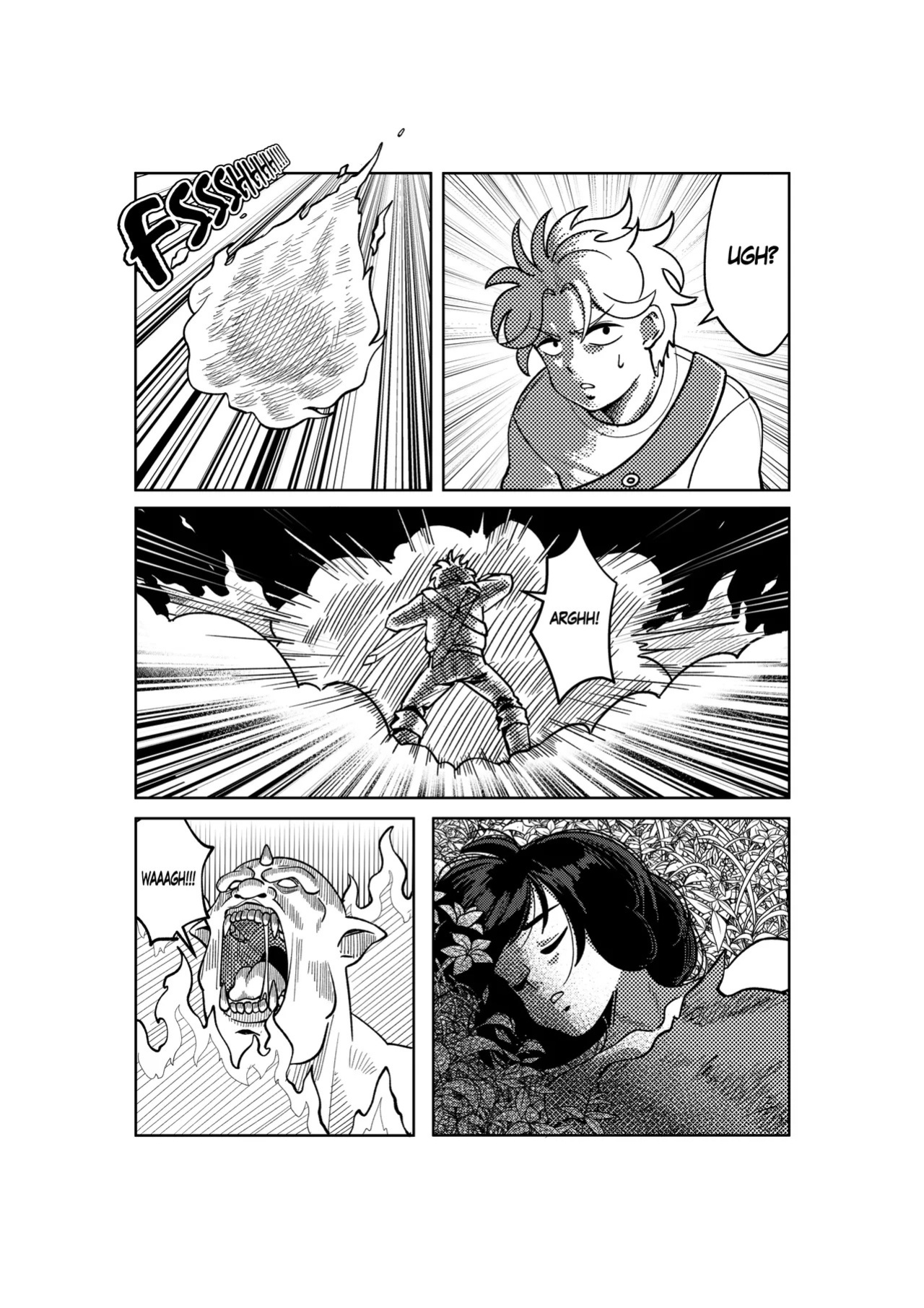 The tale of the cursed spell (Chapter 1 to 4)