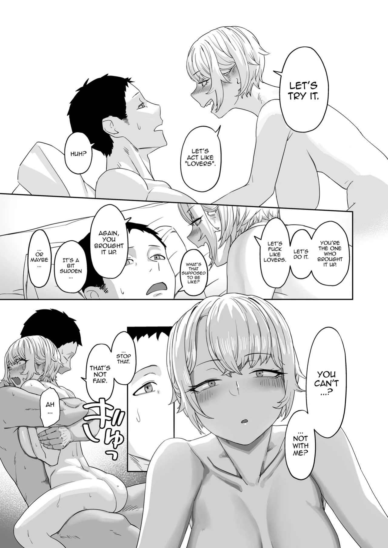 [Basoba] Yattemiro yo Koibito Doushi ga Yaru Love Love H tte Yatsu o Yoo | Let's Try it Out! The Thing that They Call Lovey-Dovey Sex Between Lovers [English] {Doujins.com} [Digital]