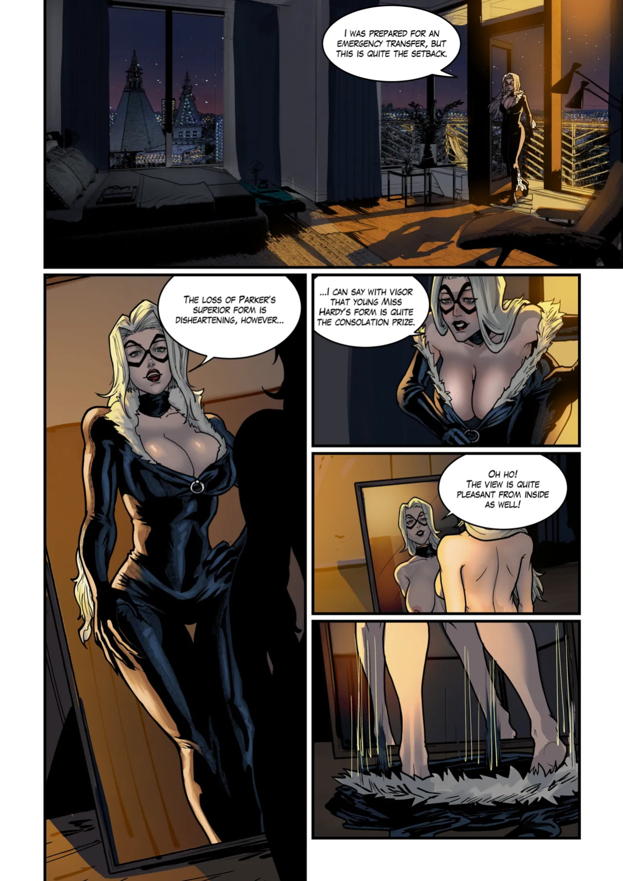Black Cat - Superior Spider Man Birth Of Octo-Pussy - Technology Swap- Possession Hub