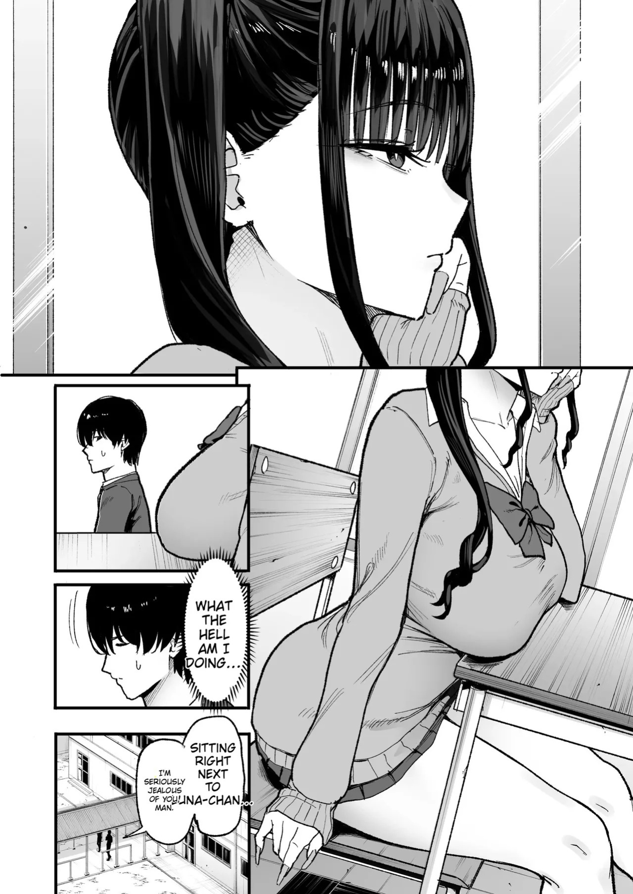 [Amagami Honpo (Manno)] Nijigen Otaku no Ore ga Tenkou Shite Kita Kyonyuu Idol ni Otosareru made - A 2D Otaku Falls for the Curvy Idol Transfer Student | How I, a 2D-Obsessed Otaku, Fell for the Busty Idol Who Transferred to My School [English] [Digital]