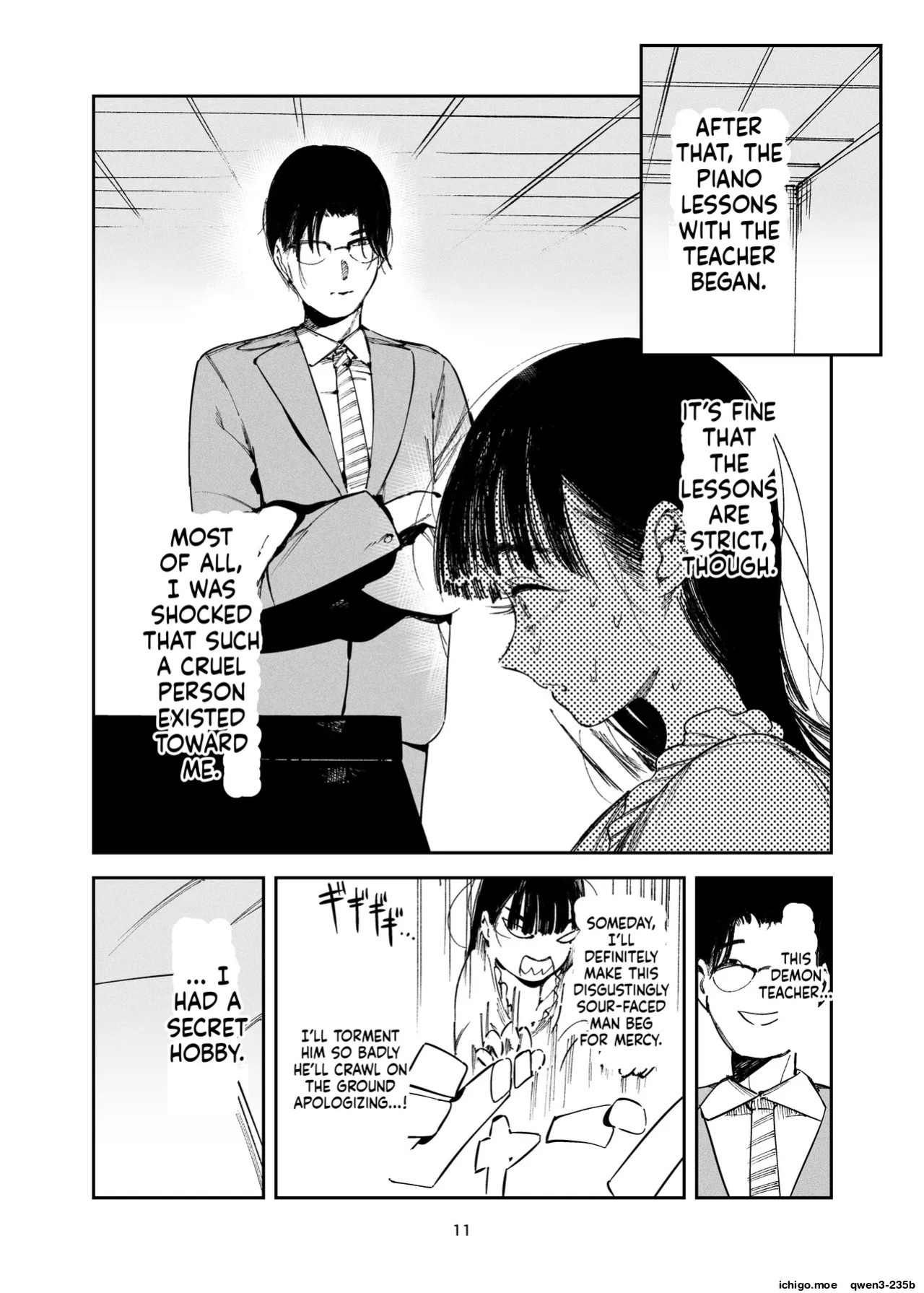 [Imasori Dondai (Us Them)] Koakuma Ojou-sama no Maso Ganbou | Little Devil Girl's Masochistic [English] [SCANMTL] [Digital]