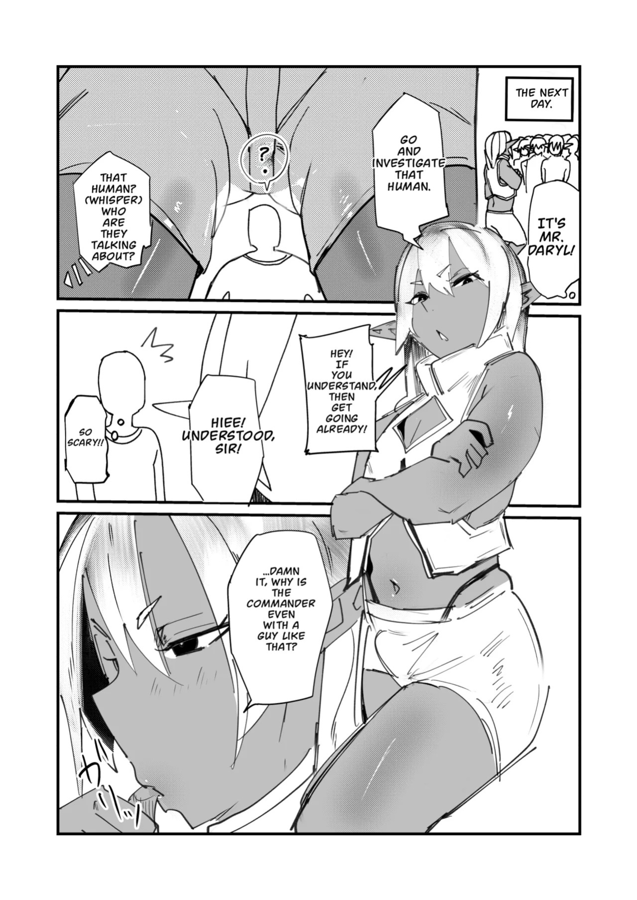 Tensei Shitara Dosukebe Osu Elf ga Erosugite Homo ni Naru Hanashi