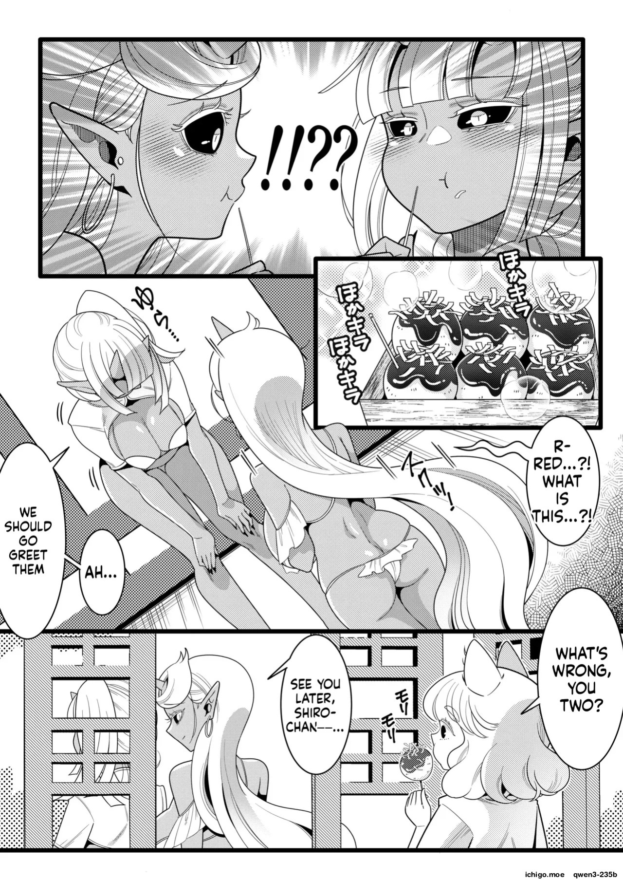 [Ijou Sentakubyori (Kashou)] Futanari Oni VS Umi Kamisama [English] [SCANMTL] [Digital]