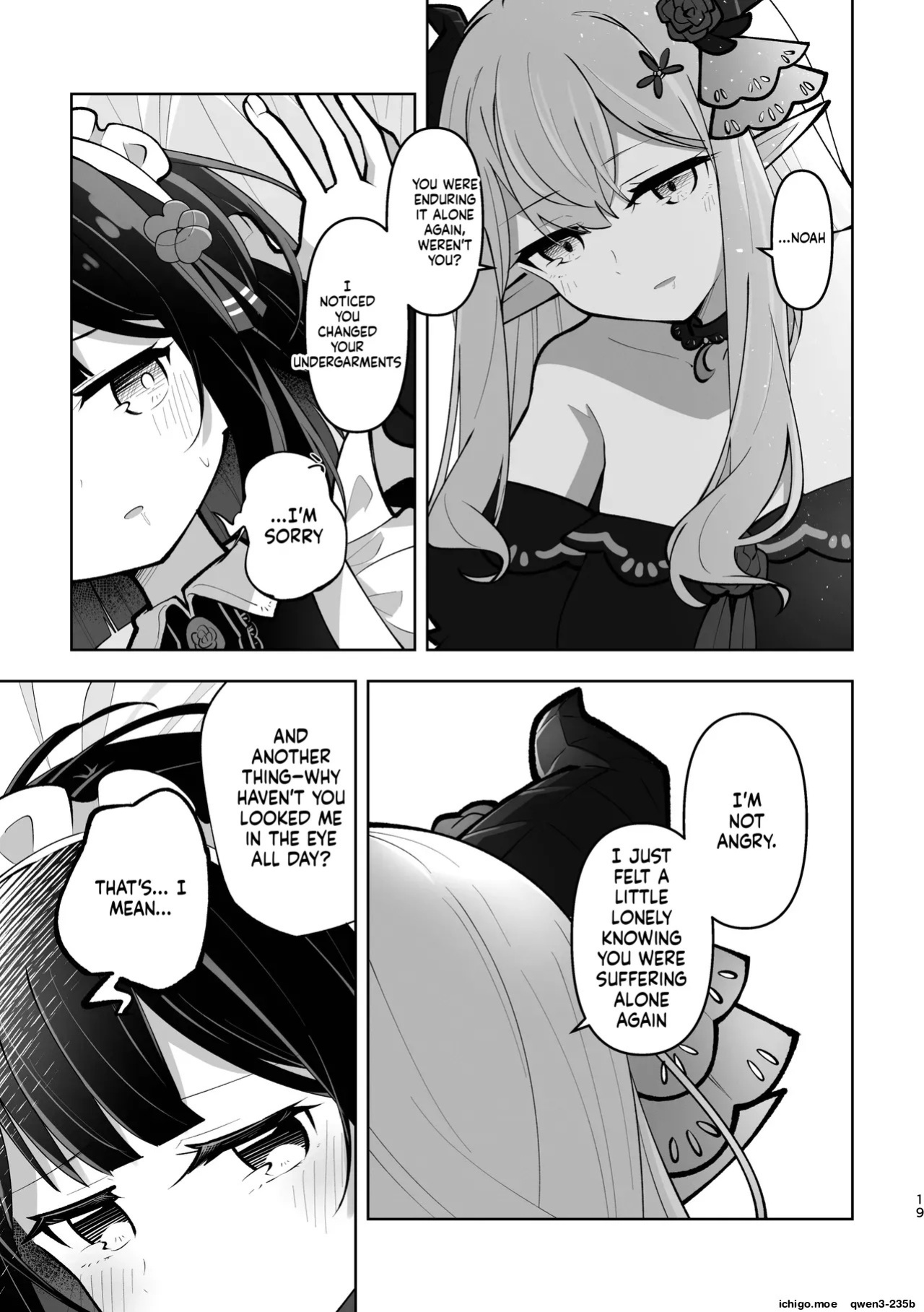 [Sanshikisumire (Molgen)] Mazoku Reijou to Maid-san - Toiki Kasanaru Irozuku Hi - Demon Lily and the Noir -Maid When Colors Bloom- | The Demon Lord's Daughter and Her Maid - Days That Blossom as Their Breaths Mingle (Mazoku Reijou to Maid-san no 30-nichi)