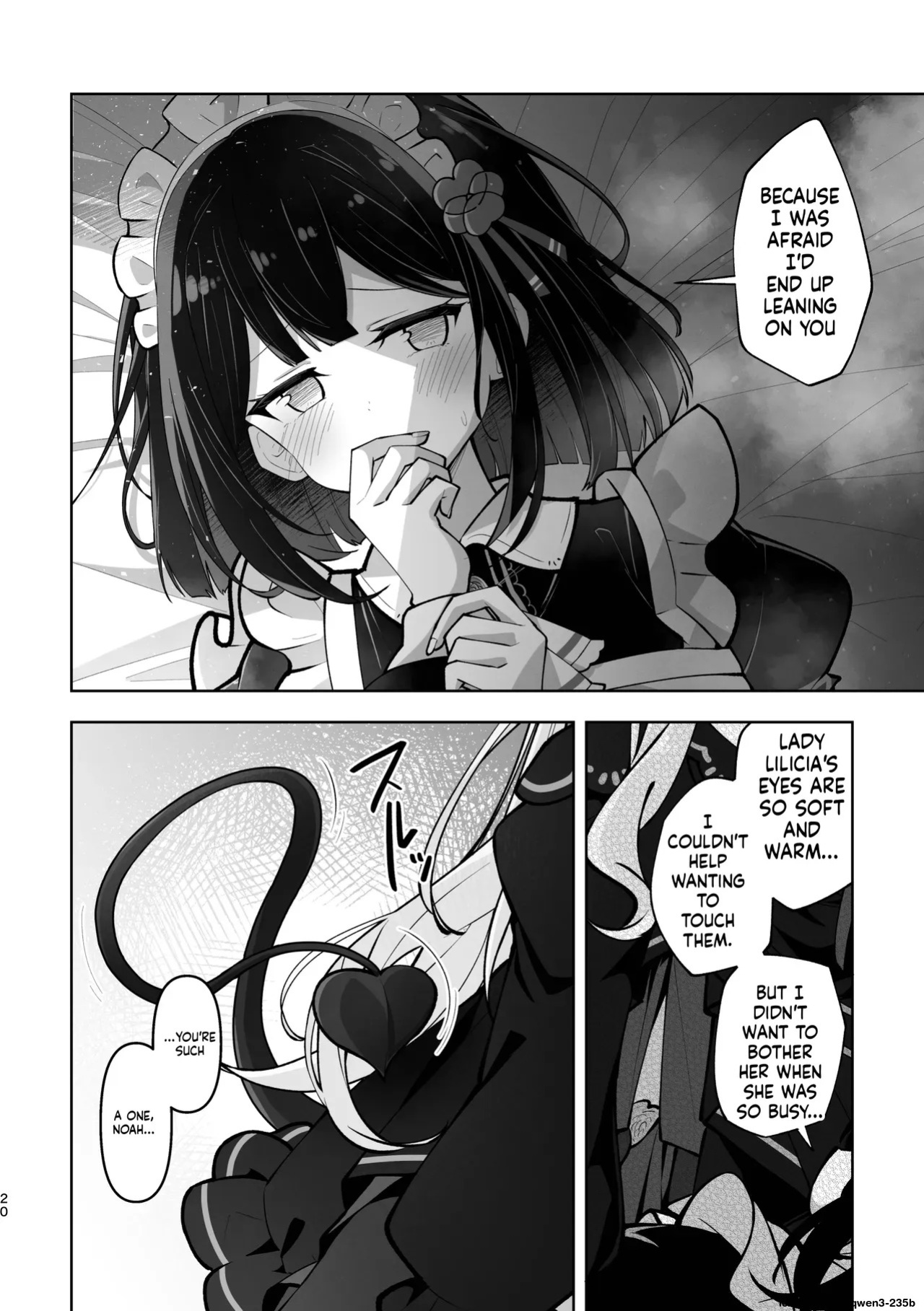 [Sanshikisumire (Molgen)] Mazoku Reijou to Maid-san - Toiki Kasanaru Irozuku Hi - Demon Lily and the Noir -Maid When Colors Bloom- | The Demon Lord's Daughter and Her Maid - Days That Blossom as Their Breaths Mingle (Mazoku Reijou to Maid-san no 30-nichi)