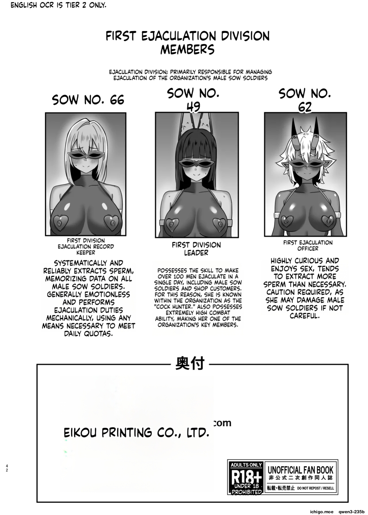 [Ochaduke (Baret)] Utsurogari Akuochi Kaizou Keikaku 2 ~Akuochi no Rensa~ (Zenless Zone Zero) [English] [SCANMTL] [Digital]