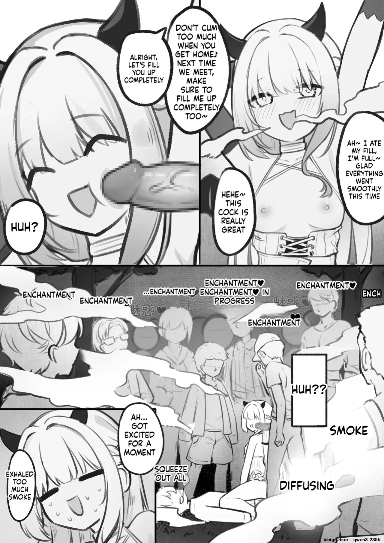 The Hungry Succubus's Food Hunt (SCANMTL)