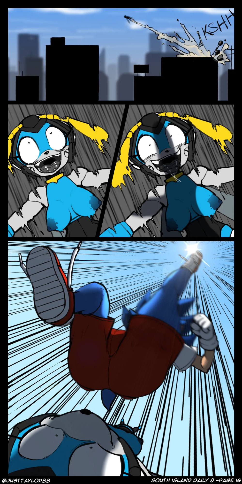 [JustTaylor (Natethecat24/TaylorTheFox24)] South Island Daily 2 (Ongoing)