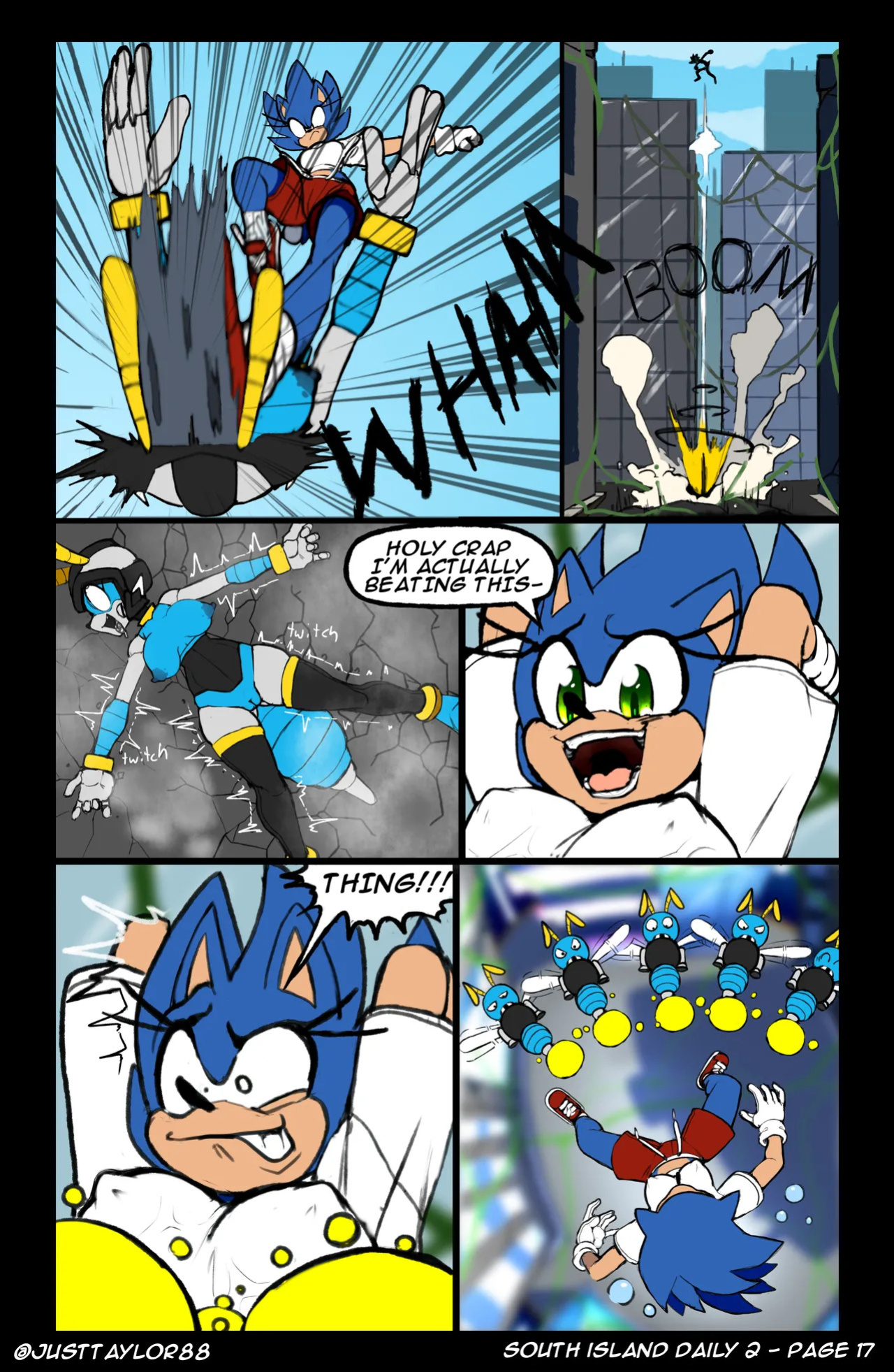 [JustTaylor (Natethecat24/TaylorTheFox24)] South Island Daily 2 (Ongoing)