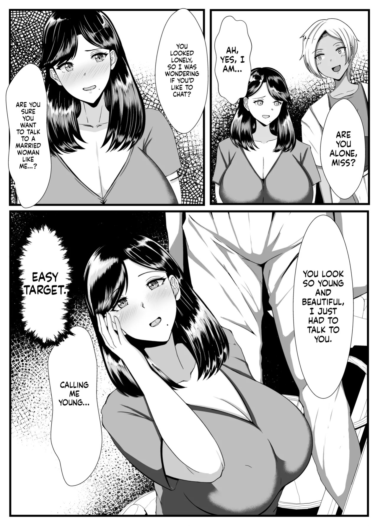 A dark-skinned futanari takes home a married woman
